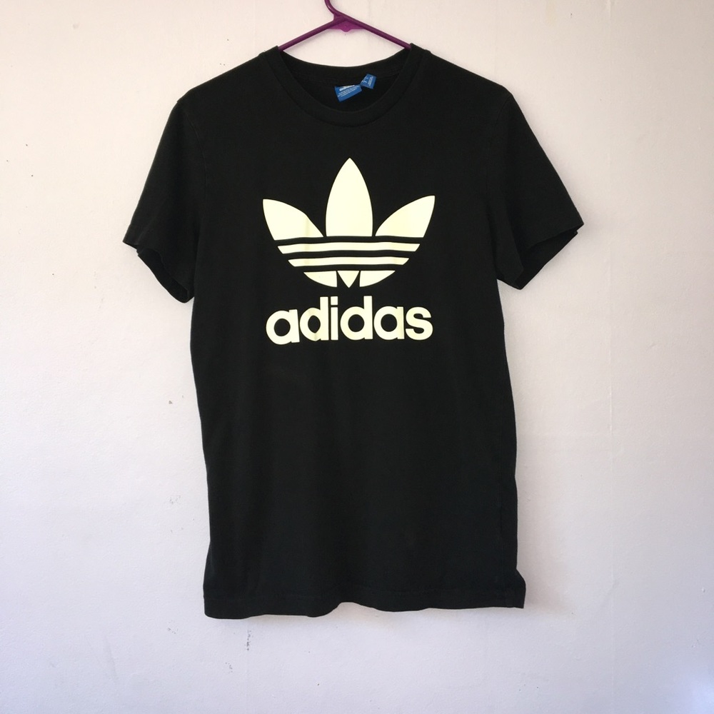 Adidas Trefoil Black T-Shirt